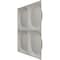 Ekena Millwork 19 5/8in. W x 19 5/8in. H Adonis EnduraWall Decorative 3D Wall Panel Covers 2.67 Sq. Ft. WP20X20ADCAC - alternate 3